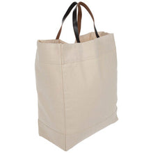 Load image into Gallery viewer, Black (I am more than a color) Canvas Tote With Leather Handles
