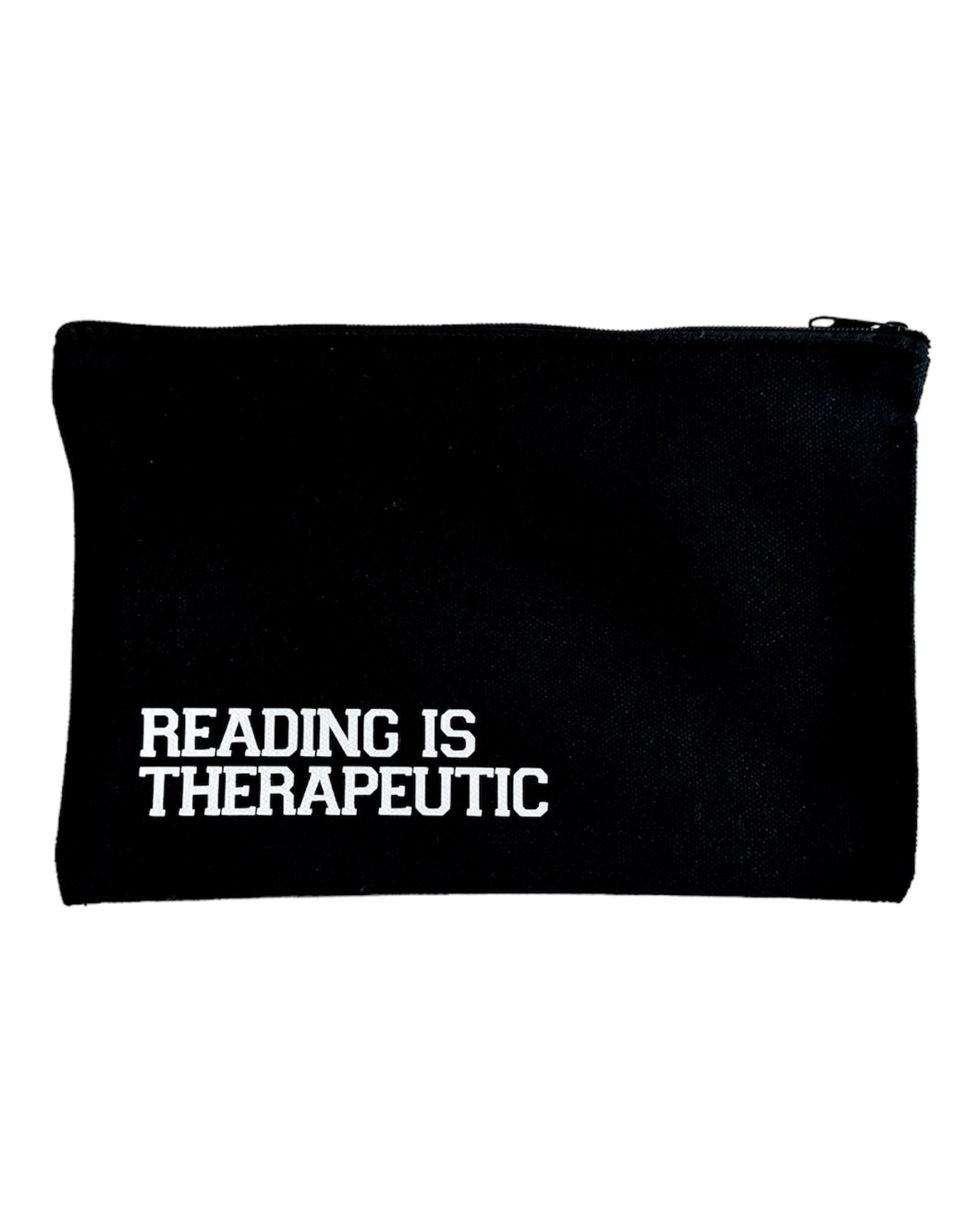 Reading is Therapeutic Zipper Pouch