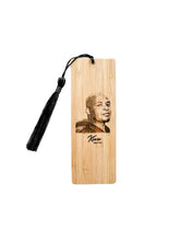 Load image into Gallery viewer, Legendary Black Author Wooden Bookmark with Tassel
